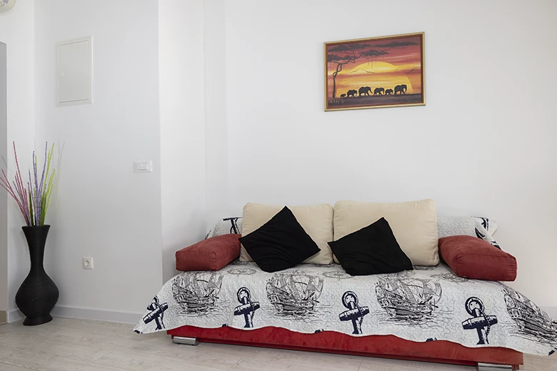 Apartments Villa Filip, Živogošće: living room