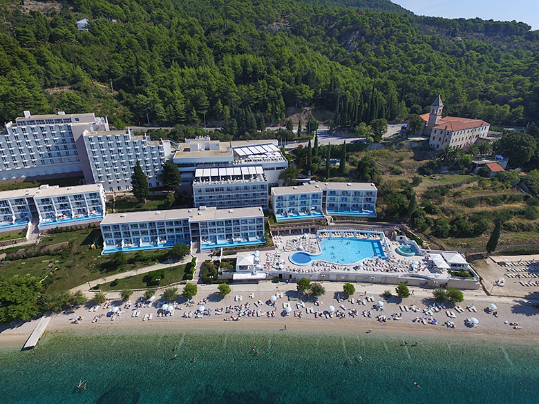 hotel Karizma, ivogoše, aerial view