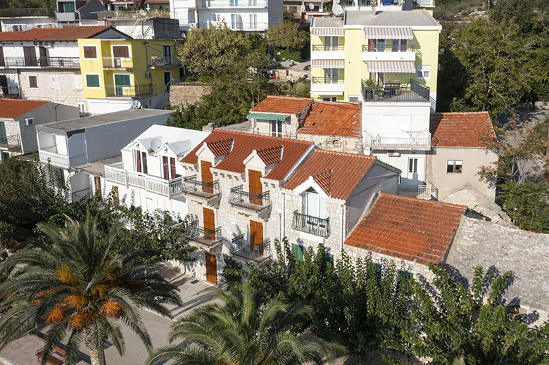 Villa Filip, Živogošće, aerial view