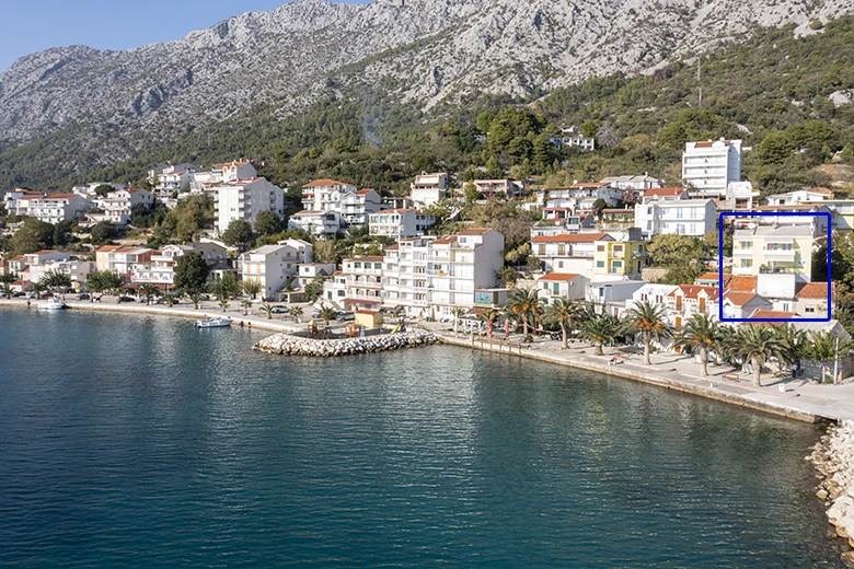 Živogošće, aerial view