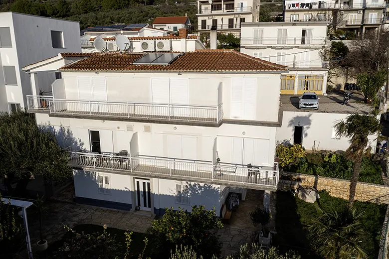 Haus Klaričić, aerial view