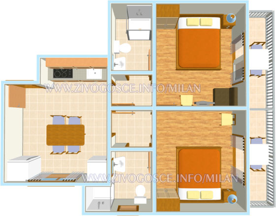 apartment's plan