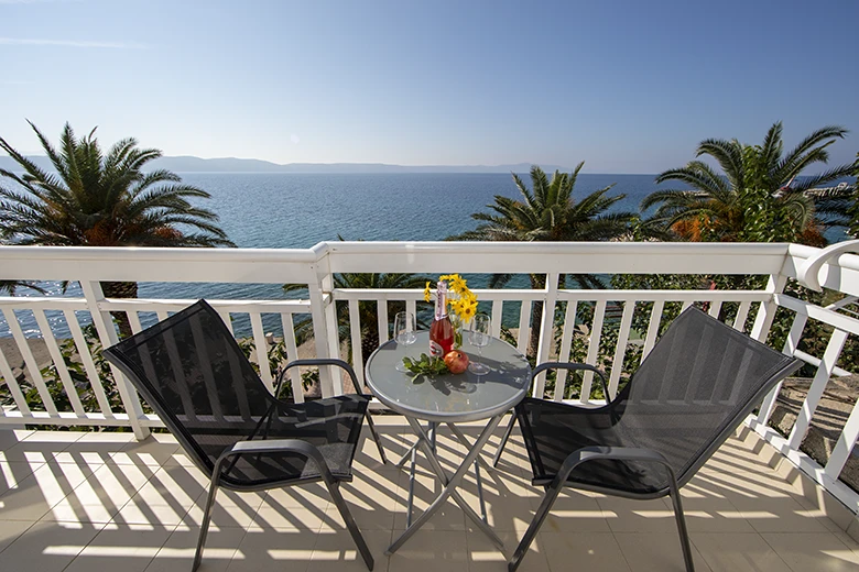 Apartments Porat, Živogošće - balcony with sea view