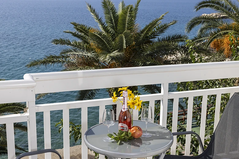 Apartments Porat, Živogošće - balcony with sea view