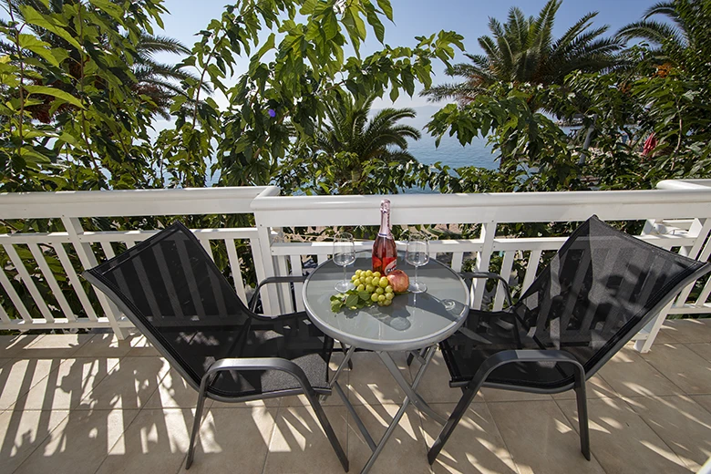 Apartments Porat, Živogošće - balcony with sea view