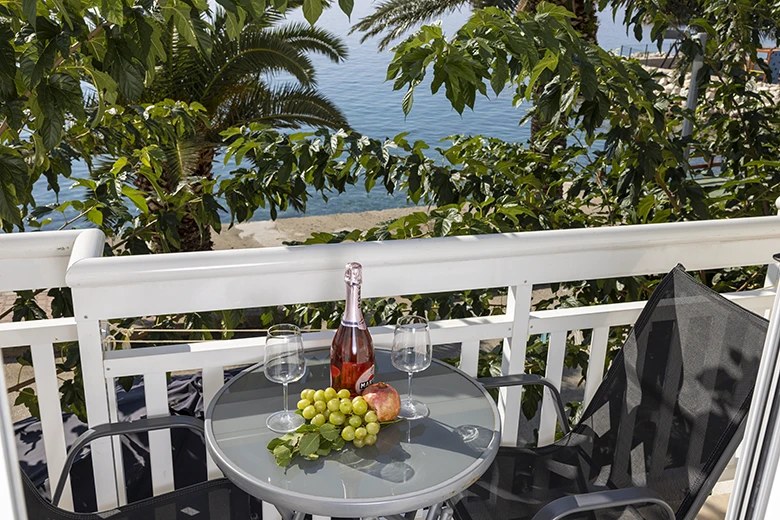 Apartments Porat, Živogošće - balcony with sea view