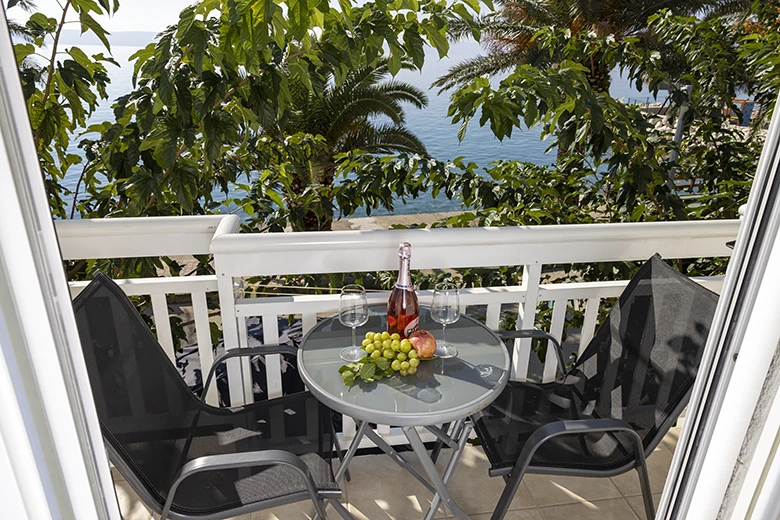 Apartments Porat, Živogošće - balcony with sea view