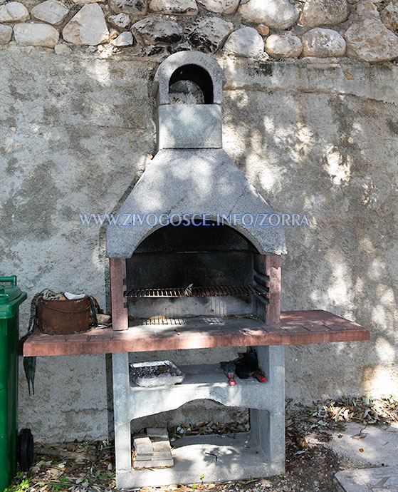 apartments Zorra, ivogoše - barbecue